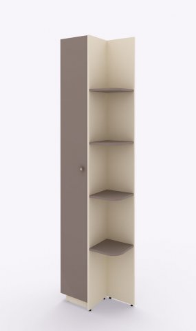 Koncová policová skříň Siluet 30x60x235,6 cm