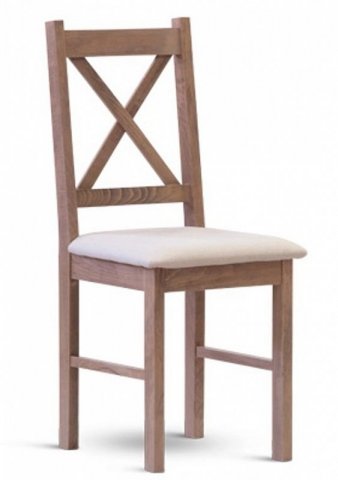 Židle TERA s čalouněným sedákem