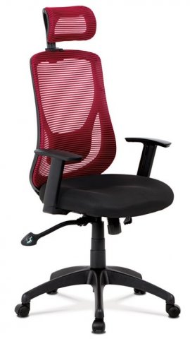 Kancelářská židle KA-A186 RED - Výprodej (1 ks)