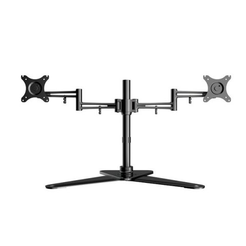 Polohovatelný držák pro 2 monitory 17"-30", volně stojící