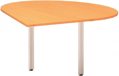 Kancelářský stůl přísedící ALFA 100, 120x120 cm levý