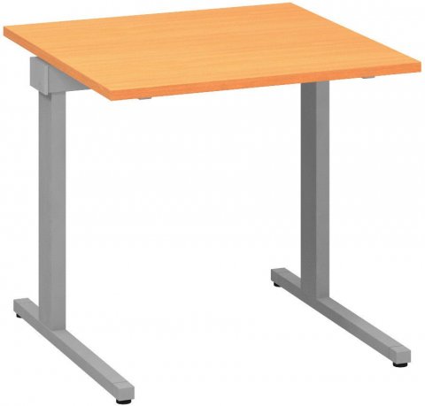 Kancelářský stůl rovný ALFA 305, 80x80 cm