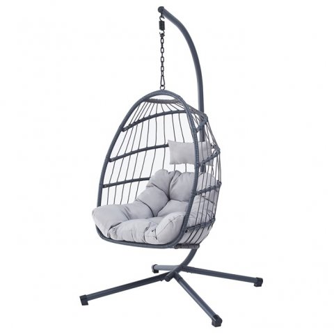 Závěsné křeslo V1269 GREY