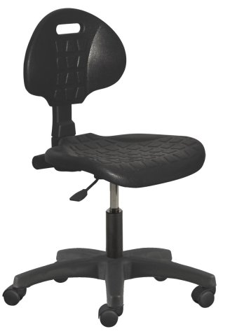 Dílenská židle - kola pro měkké povrchy IG004